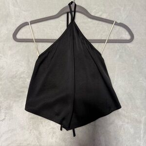 Open back halter top Aritzia